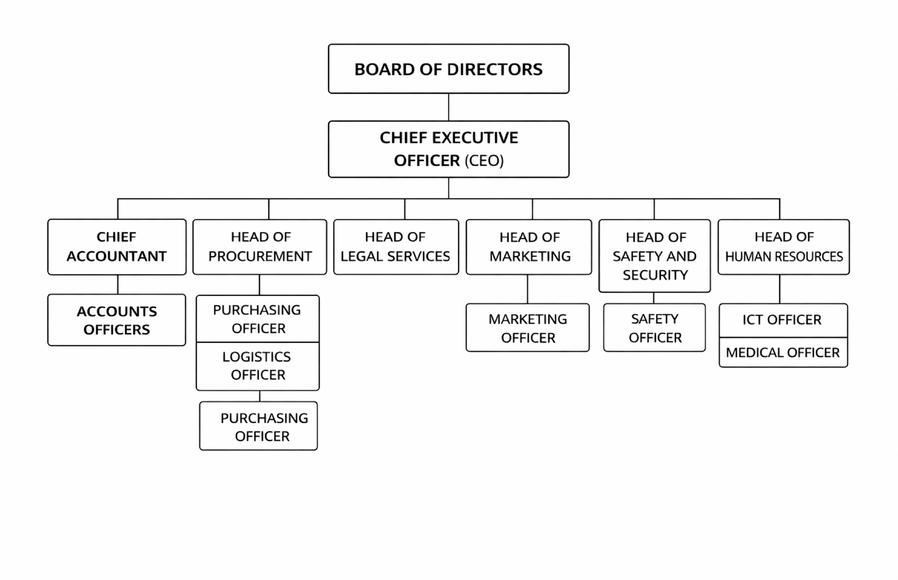 Organizational Structure